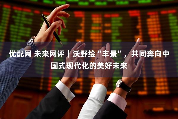 优配网 未来网评｜沃野绘“丰景”，共同奔向中国式现代化的美好未来