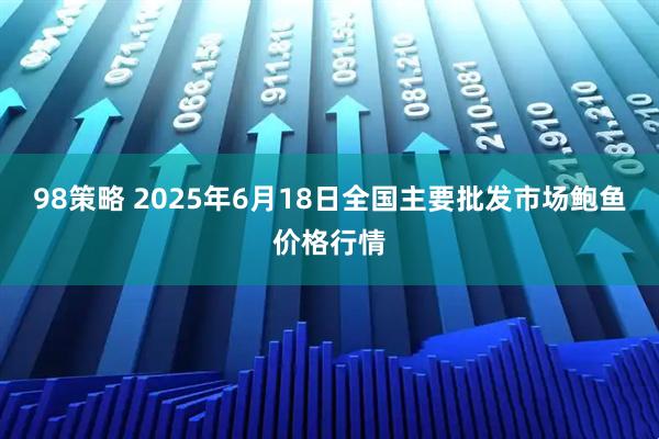 98策略 2025年6月18日全国主要批发市场鲍鱼价格行情
